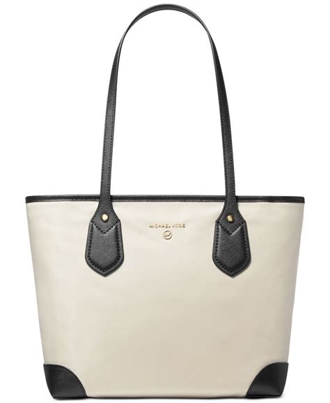 michael kors eva nylon top zip tote|Michael Kors Eva Small Top Zip Tote .